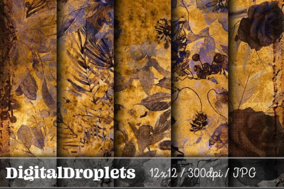 Burnt Flowers Vol. 21: A Vintage Design Collection