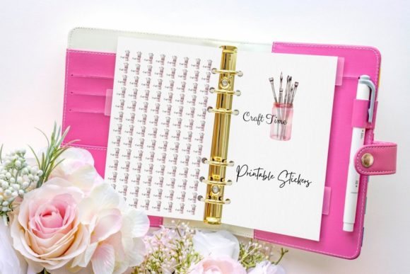 Craft Time Planner Sticker: Elevating Visual Design