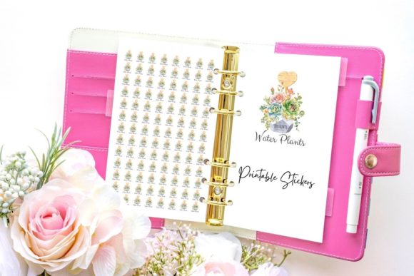 Elevate Your Visual Projects with Water Plants Stickers