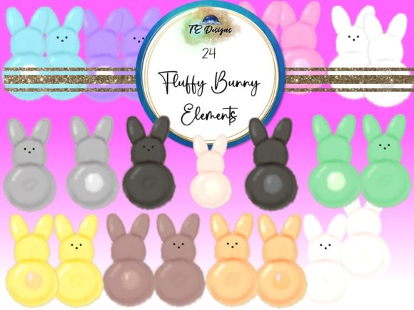 Fluffy Bunny Easter Clipart Elements: A Designer's Guide