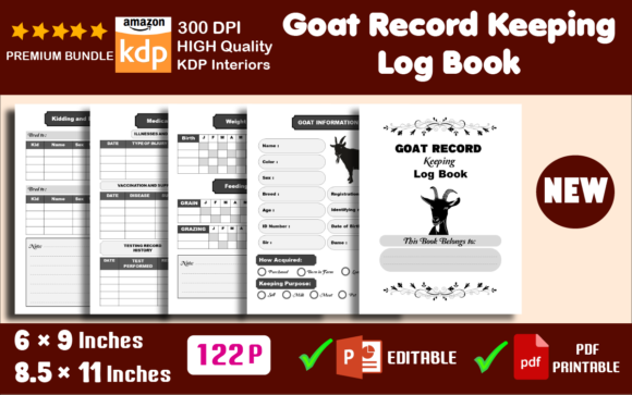 Goat Record Keeping Log Book: Streamlining Farm Operations