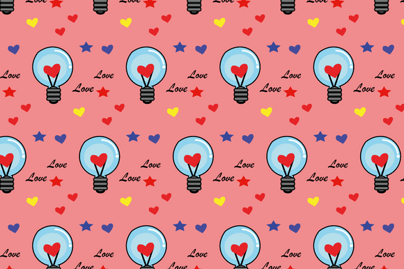 Light of Love Pattern: Elevating Digital Design Assets